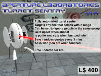 Aperture Laboratories Turret Sentry